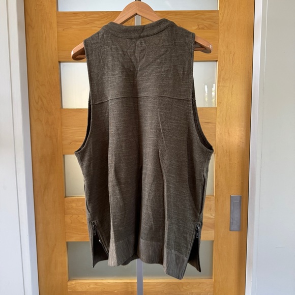 Free People Olive Knit Top - Picture 6 of 7